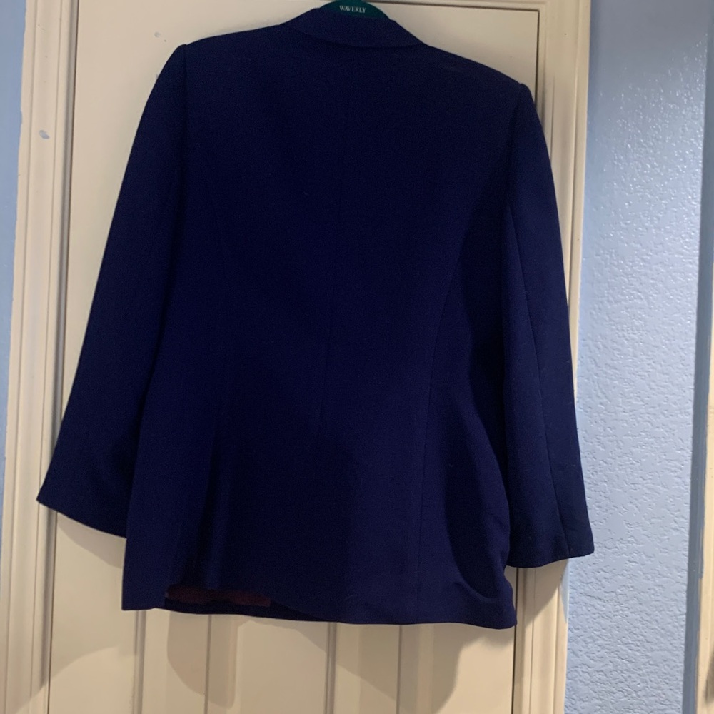 Nordstrom Blue Double-Breasted Blazer - Picture 5 of 5